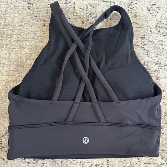Lululemon ENERGY BRA HIGH-NECK LONGLINE TOUGH - Picture 3 of 4